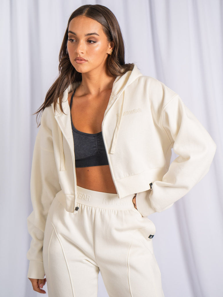 Ryderwear Track Jacket Off White Ryderwear Wholesale (AU)