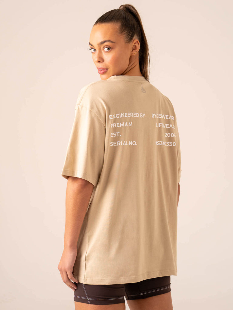 Aurora-Cw T-Shirt Sand Stone main image 1