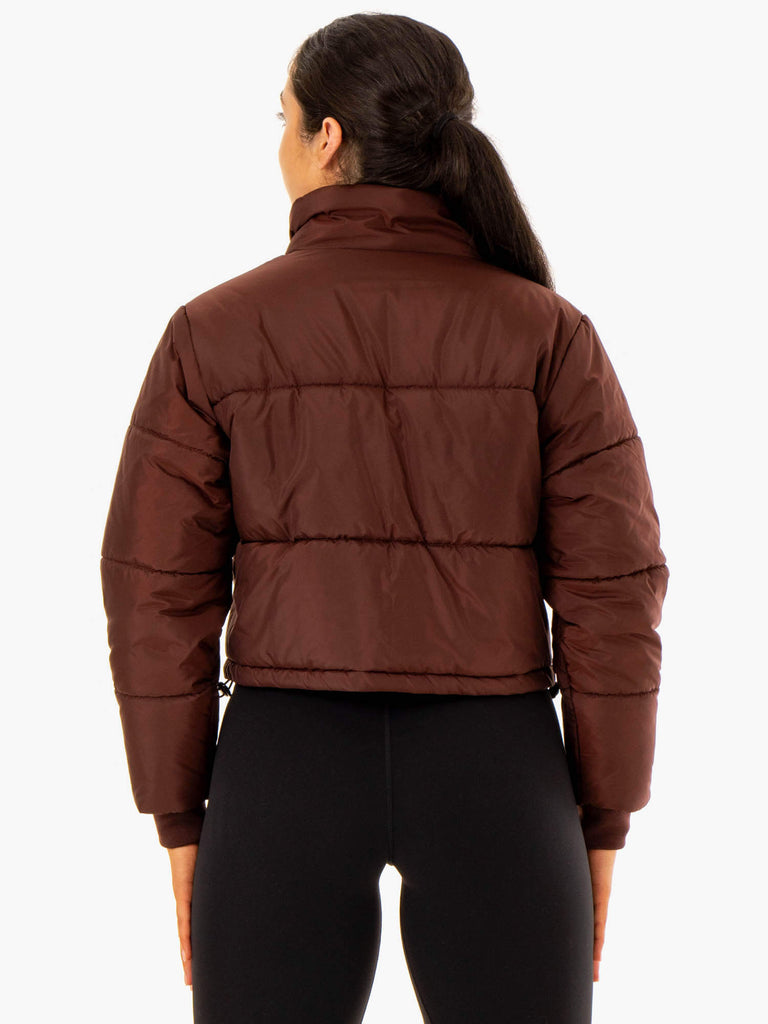 Puffer Jacket - Chocolate