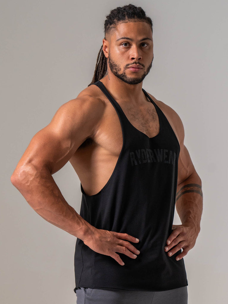 Force Stringer - Black - Ryderwear Wholesale (AU)