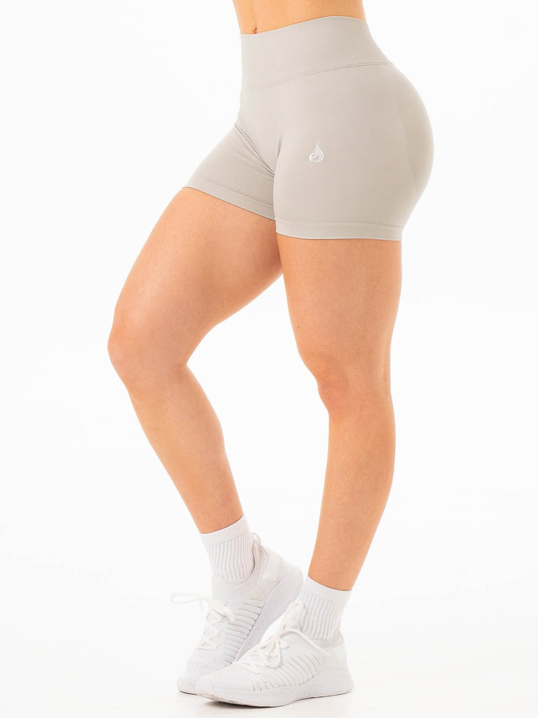 Boost V Back Shorts - Ash - Ryderwear Wholesale (AU)